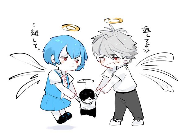 本垢で描いてたカヲルトリオとか貞カヲシン 