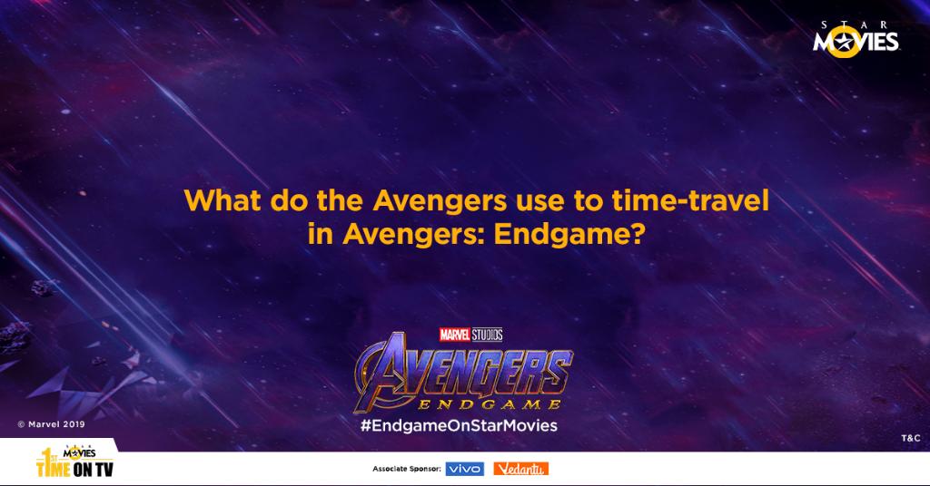 StarMoviesIndia's tweet photo. Put your MCU knowledge to the test.

#FirstTimeOnTelevision | Avengers: Endgame | Today | 12 PM &amp; 9 PM
#EndgameOnStarMovies

T&amp;Cs: https://t.co/9hEeAq7Fbh https://t.co/xOrvFBSAz8