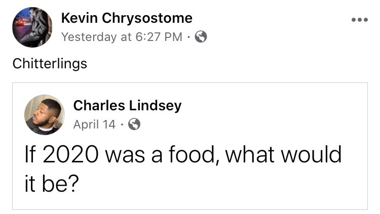 KantiKasa's tweet image. 😂🤣#chitterlings #pork #funny #meme #funnymeme #2020year #hilarious #SundayFunday #sundayvibes