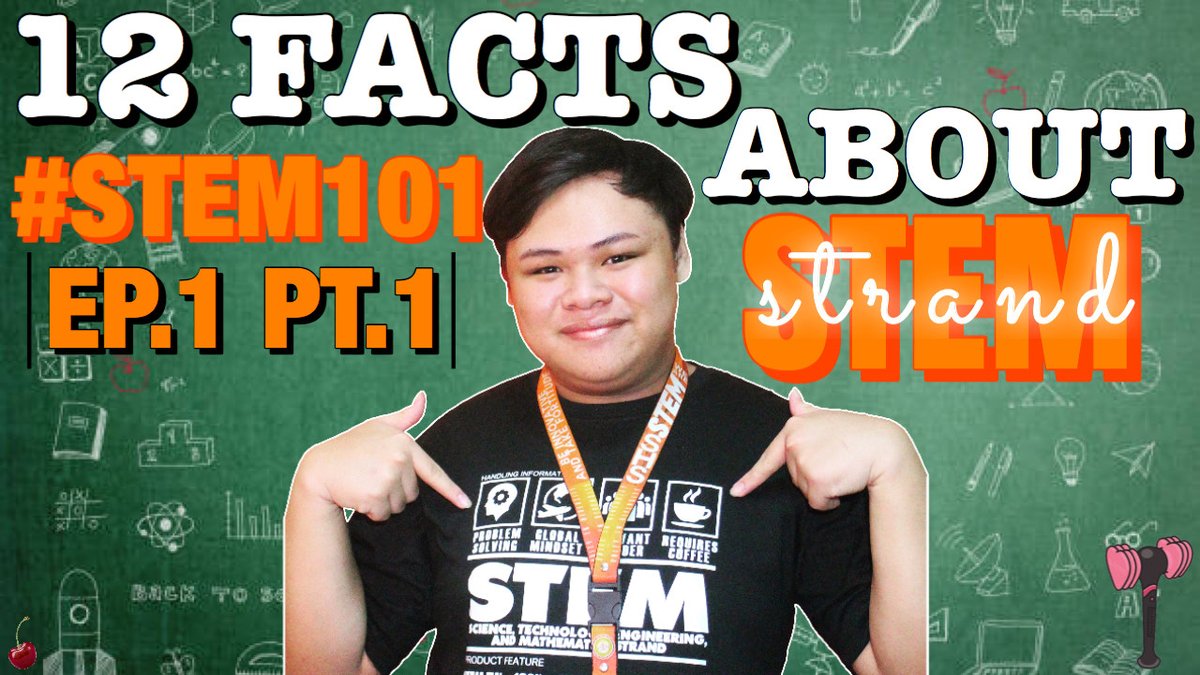 _aesyullii's tweet image. #STEM101 THE SERIES, is up now. Para sa mga upcoming STEM student diyan, check this out.

#STEM
#ScienceTechnologyEngineeringMathematics
#STEMStrand