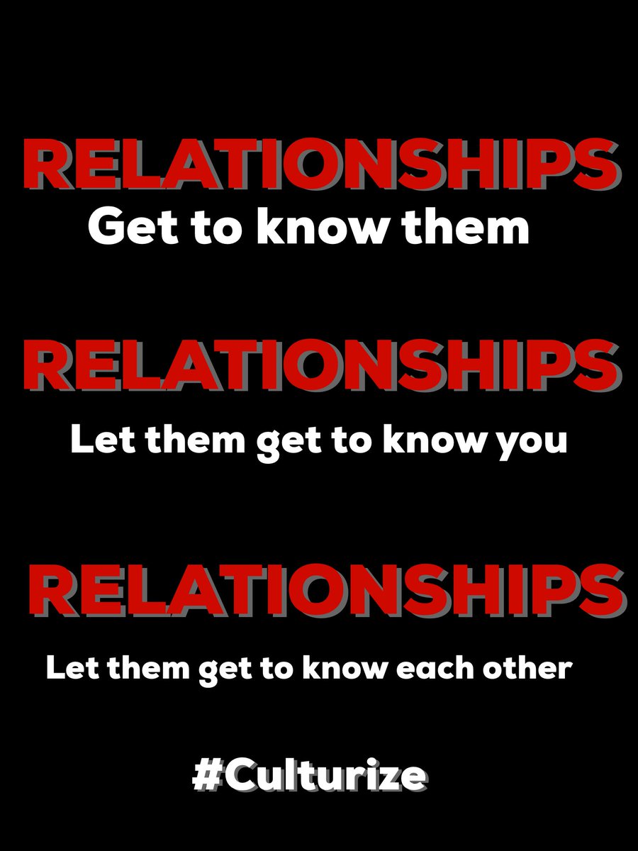 santiagoAM115's tweet photo. @casas_jimmy reading through your book today this stood out more than ever! The 3rs! Relationships, Relationships, Relationships! If we want to build a strong culture, we need to get to know our students and let students get to know us and get know each other! #Culturize https://t.co/kdBsjoN3pr