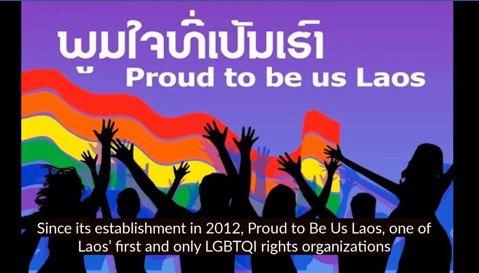 Meet <a href="/Proudtobeuslaos/">Proud To Be Us Laos</a>, one of the 1st &amp; only #LGBTQI rights organizations in Lao PDR.

🏳️‍🌈 On International Day Against Homophobia, Transphobia &amp; Biphobia #IDAHOT 17 May, let's get to know this group &amp; their effort for a more inclusive Lao society.

Watch: bit.ly/PTBULvdo