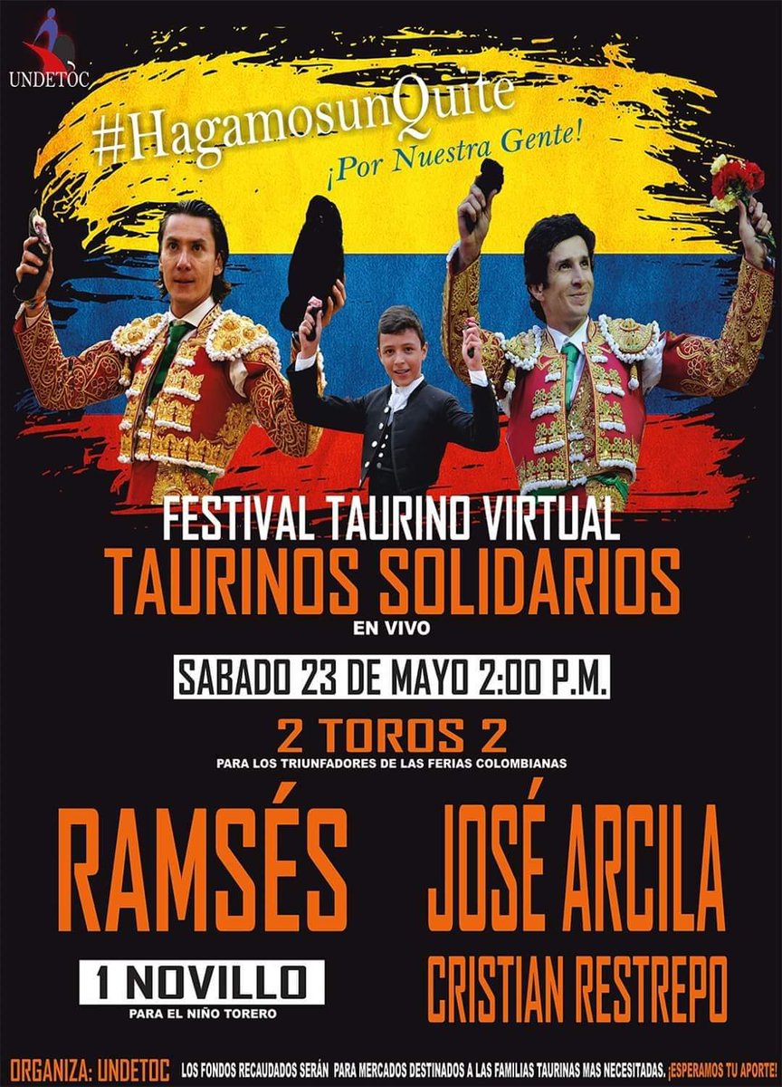 R__Ramses's tweet photo. Invitadisimos al festival virtual. 
No es lo mismo pero es por una buena causa, los esperamos https://t.co/PAsF3XB6iD