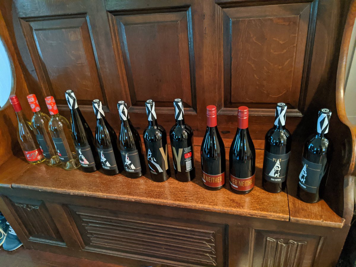 0684Blade's tweet photo. Thank you @PlayWinery for your generous #FirstResponder offer. My case arrived today and as soon as I freed them from the box, they all stood at attention! π
#lovewine #supportlocalwineries #thankyou https://t.co/tFJsQJWUva