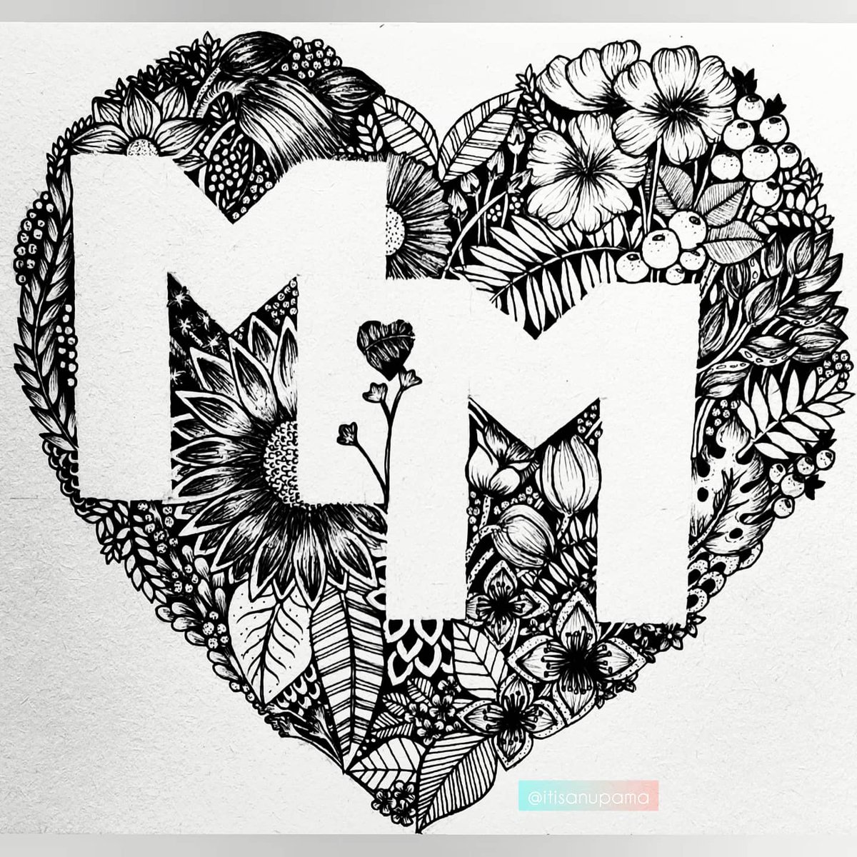 itisanupama's tweet photo. “Love recognizes no barriers. It jumps hurdles, leaps fences, penetrates walls to arrive at its destination full of hope.”
—Maya Angelou
•Letters-MM
#art #artists #doodle #love #lovequotes
#artistsupportpledge #ArtistOnTwitter #lockdown #QuarantineLife #handmade #artistsupport https://t.co/kxFSH4hjWS