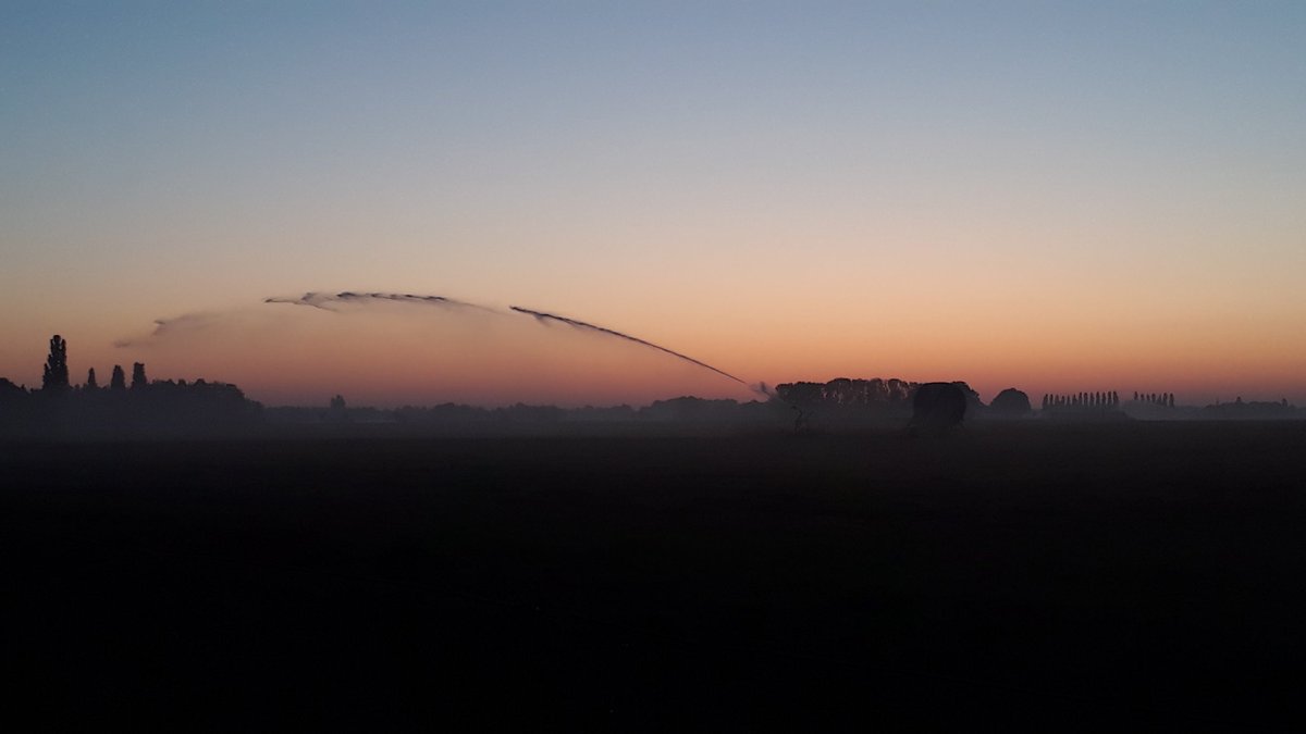 Weerbericht voor vandaag....Plaatselijk een bui😊