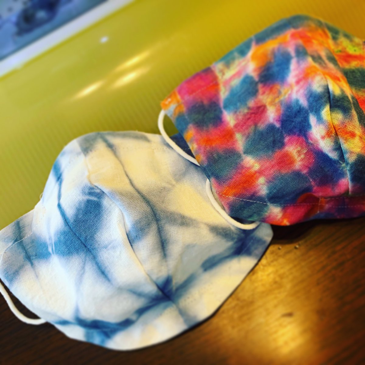 leakagenoise's tweet photo. 親父用
#hkmask #tiedye https://t.co/vJL50oI53E
