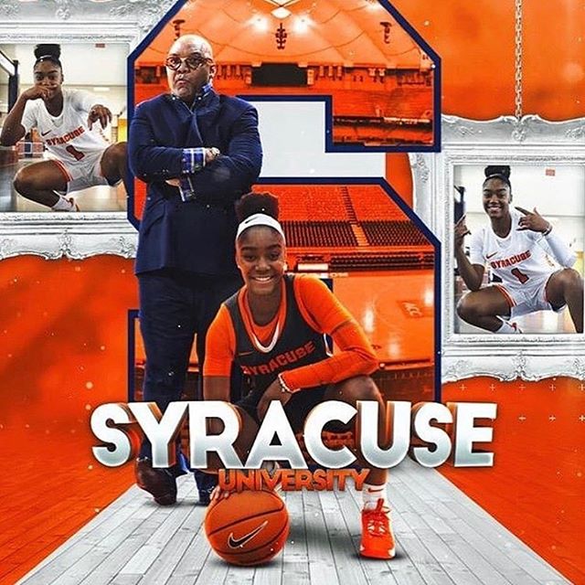 Congratulations to Crestwood’s Shayeann Day-Wilson on her commitment to Syracuse University. Another successful D1 commit from this years championship Crestwood women’s elite basketball program.  crestwoodprepwbb crestwoodhoops