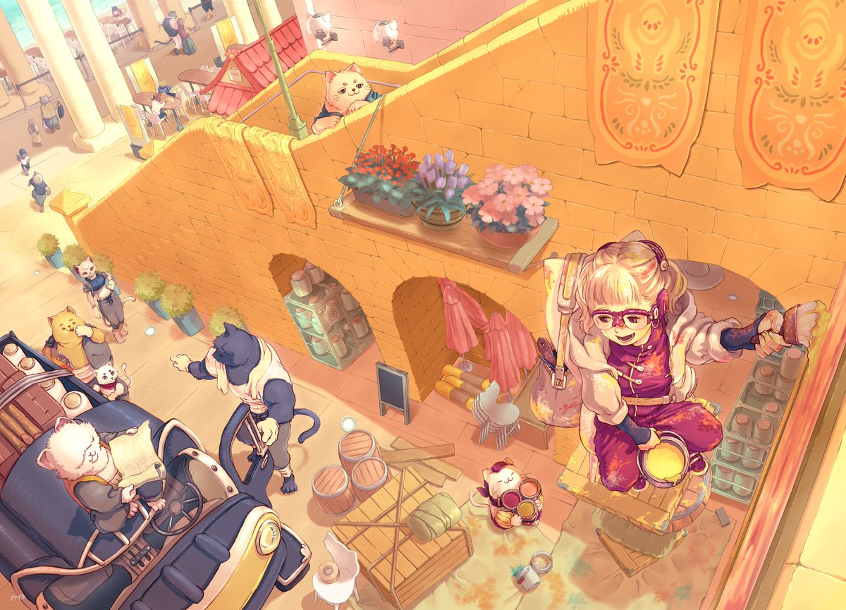 #エアコミティア 参加します!
BOOTHにて既刊イラスト集を通販してます。よろしくお願いします〜
https://t.co/ynHkCqSLBP

#エアコミティア_イラスト 