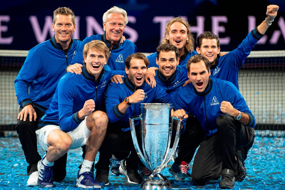 There have been three editions of the Laver Cup. Some players have played them all, such as Roger and Sascha. Just two others, Rafa and Domi. And some only to one, like Stefanos and Fabio, or Thomas, Marin, Grigor and the others.Let's see how they are not a team!