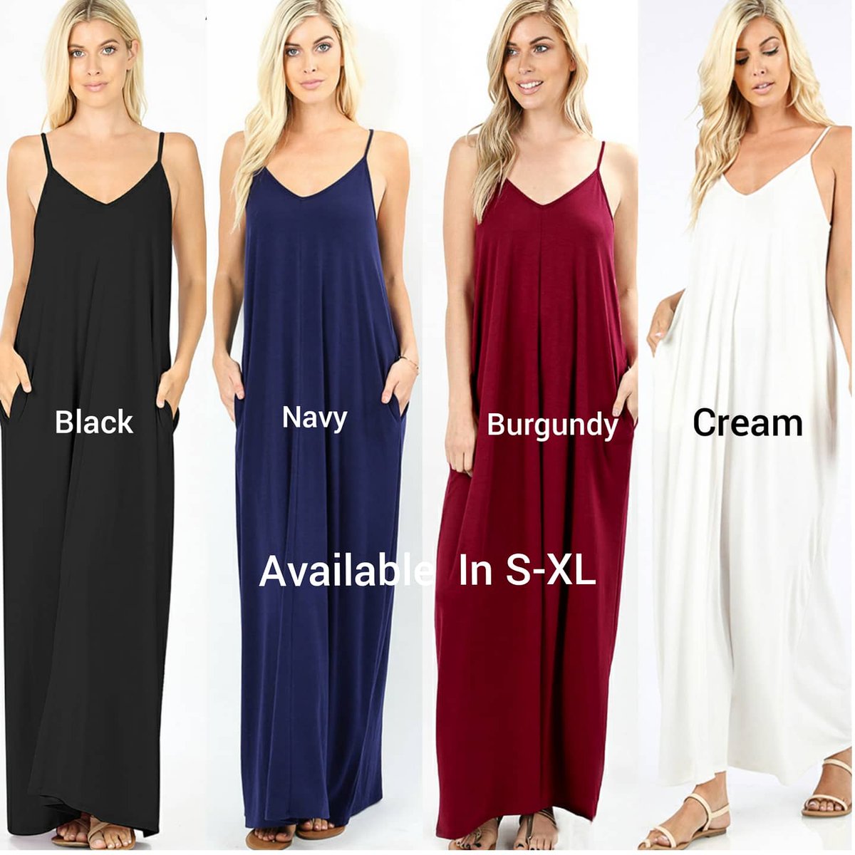 AriyasApparel's tweet photo. Ready for Summer? Shop our flowy, free, and fashionable Jamila Maxi Dresses, and shrugs. Available in multiple colors, sizes S-XL.
https://t.co/hwlEnc0t8p
*****************************
#MAXIDRESS
#ARIYASAPPAREL
#MODERNMODESTY
#MODESTAPPAREL https://t.co/vqpgdmL3QX