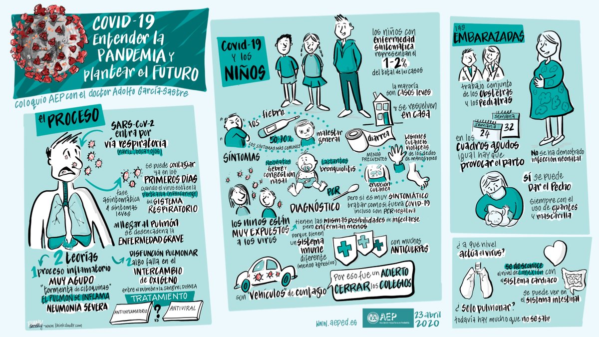 aepediatria's tweet photo. Infografía resumen del #WebinarAEP: Endenter la plandemia y plantear el futuro. https://t.co/nwu48rJhHG
