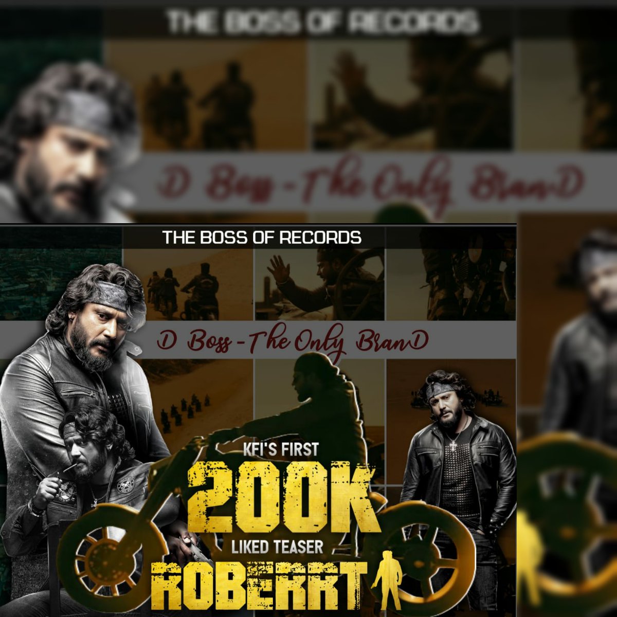 ActorDarshan_'s tweet photo. #ROBERRT Teaser Crossed 200k Likes 🔥😍
#BoxOfficeSulthan #DBoss
#KfiPride #SandalwoodSulthan
Link 🔗 👉 https://t.co/k4Vq6VZU4C
@Dasadarshan @TharunSudhir @StarAshaBhat @umap30071
@UmapathyFilms @aanandaaudio https://t.co/eL8oJrlIXI