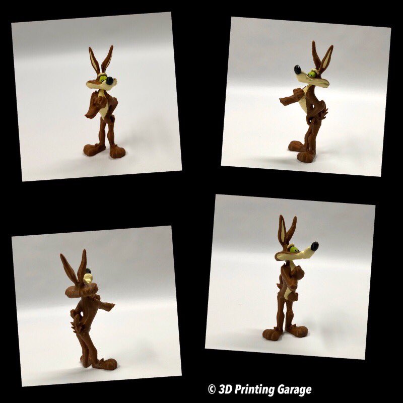 elsajohnny1's tweet photo. Painted Wile E. #Coyote.
#3dmodel: “Road Runner and Wile E. Coyote from Looney Tunes” by 3d_printing_with_rober_rollin on @myminifactory.
Filament: @3DSolutech Chocolate Brown PLA
#3dprinting #mpsm #monoselectmini #3DPrintingGarage #3dimpression #roadrunner #looneytunes #fanart https://t.co/Vlsjv2dwA3