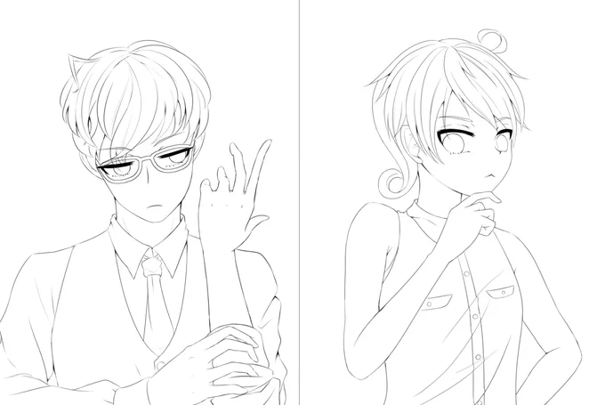 あつ森擬人化挑戦してます。 
