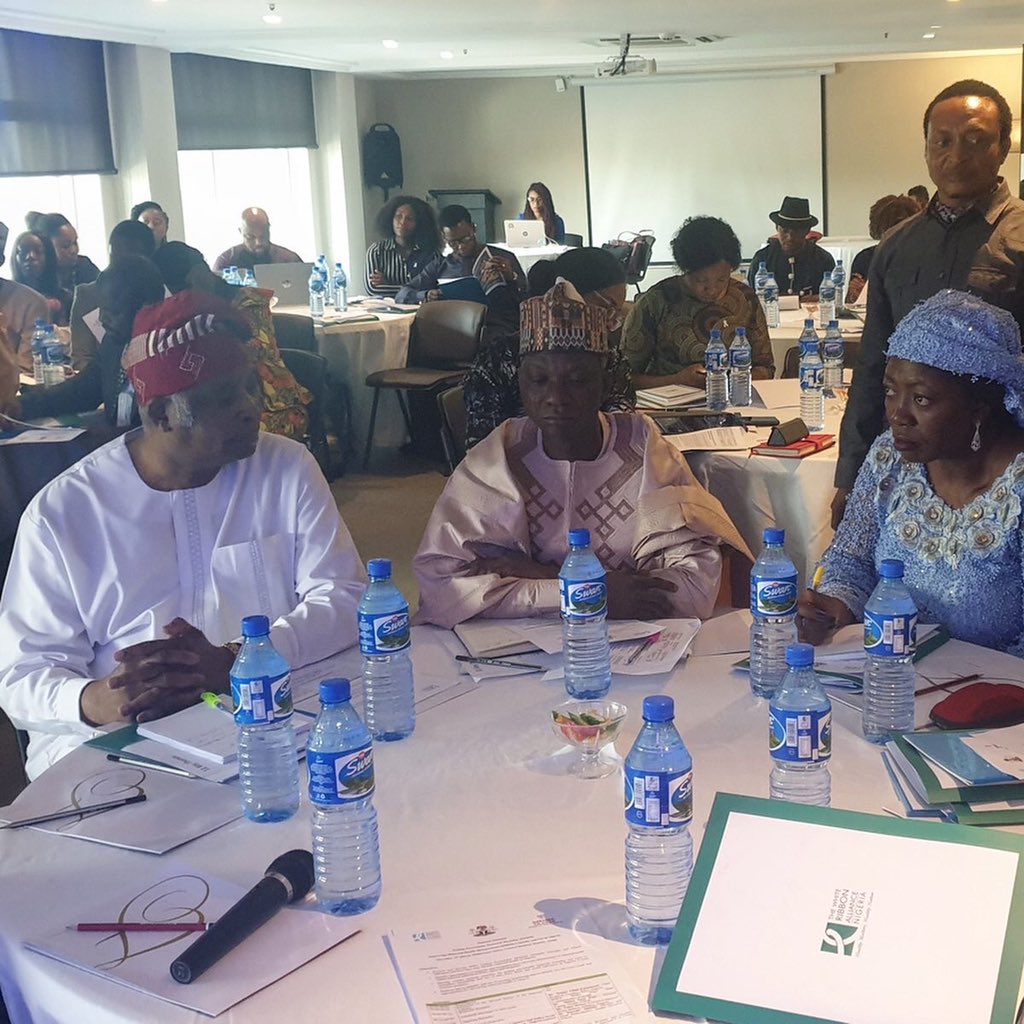 edevfoundation's tweet photo. #TBT on a #SundayMorning
5th of March 2020 #BC
Betsy McCallon the Chief Executive Officer, @WRAglobal Global Secretariat, Dr. Kayode. Afolabi, Director and head Reproductive Health Division @Fmohnigeria , Mr. Tonte Ibraye, Executive Director, @WRANigeria
#EDFE #NGO https://t.co/rD1vJ07jrP