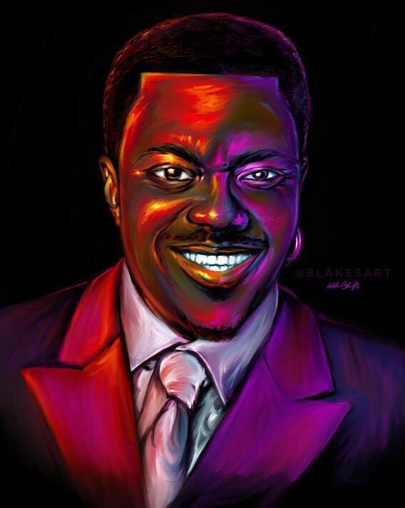 BernieMacOFCL's tweet photo. Fan Art Salute....Brilliant and captivating best describes @blakesart portrait of the Mac Man!  #berniemac #fanartsalute #icon #legend #portrait #whoyawit #whoyouwit #quarantine  #inspiration #workethic #keepinghislegacyaliveonepostatatime #onepostatatime #berniemacofficial https://t.co/o1L7NxklOx