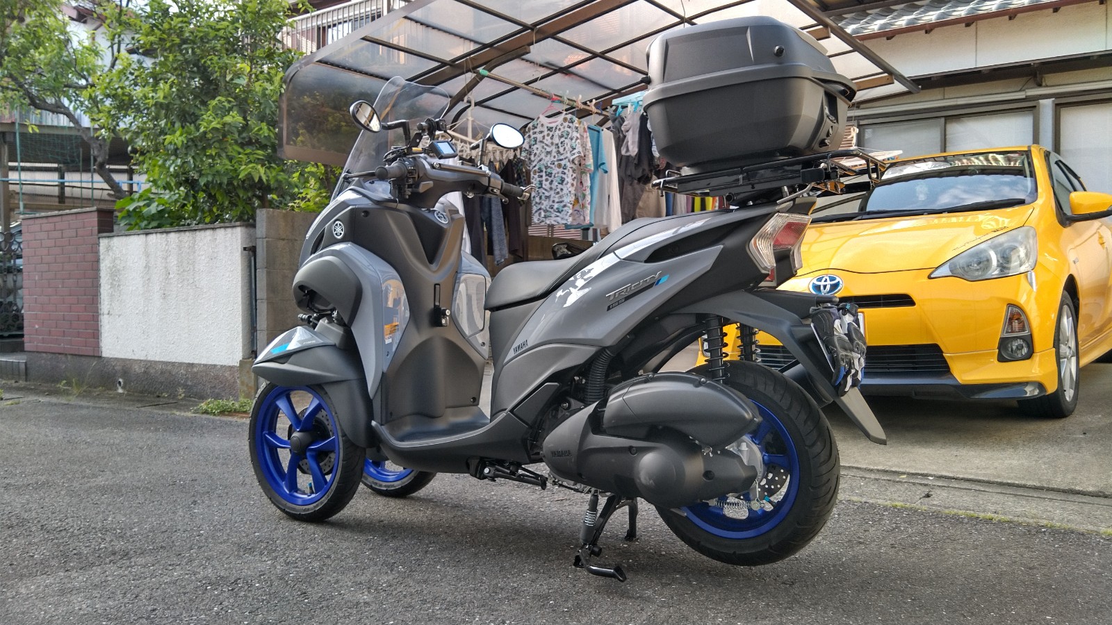 ヤマハ トリシティ125 (SE82J専用）R-SPACE スライドキャリア
