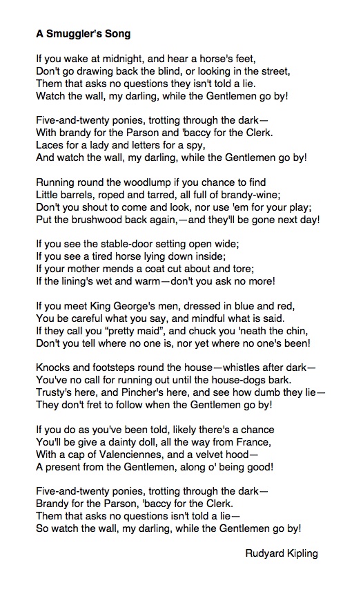191 A Smuggler's Song by Rudyard Kipling https://soundcloud.com/user-115260978/191-a-smugglers-song-by-rudyard-kipling  #PandemicPoems