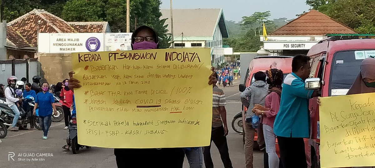 akank_putra's tweet photo. More than a month pt.sungwon dismiss workers without pay, and those workers continue to protest, asking companies to pay their salaries.  pt.sungwon must be responsible as well as the brand owner @KeelToys, @IKEAUSA, @Target 
Cc
@KasbiIndo
@cleanclothes 
@idafauziyah 
@jokowi https://t.co/Nmsir7ewiD