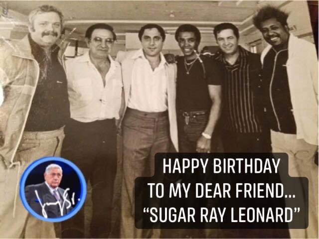 Happy Birthday to my dearest friend... Sugar Ray Leonard 