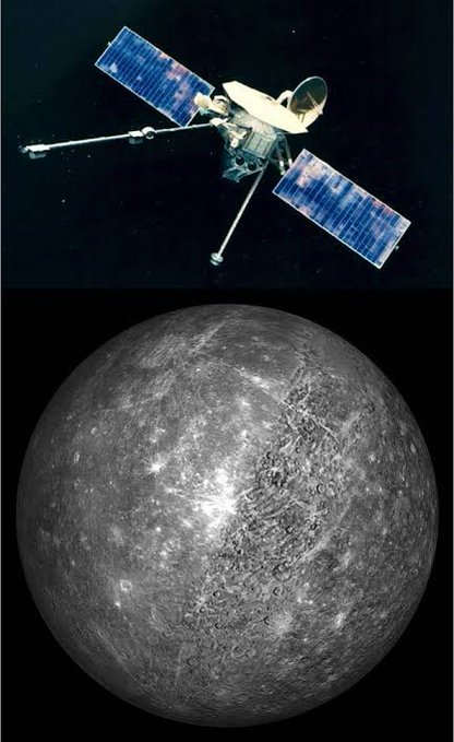 1. Mariner 10 will carry me ( Atlas Centaur) with Positivity and I'll reach to Mercury 