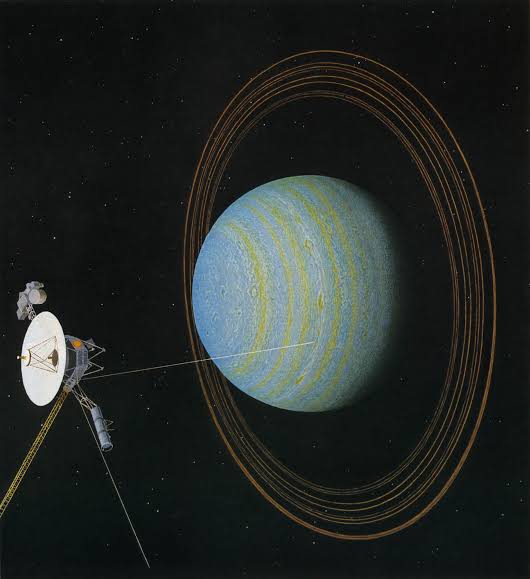 7. Voyager 2 will fly providing peace to mine(Titan |||E) heart that one day I'll reach to Uranus