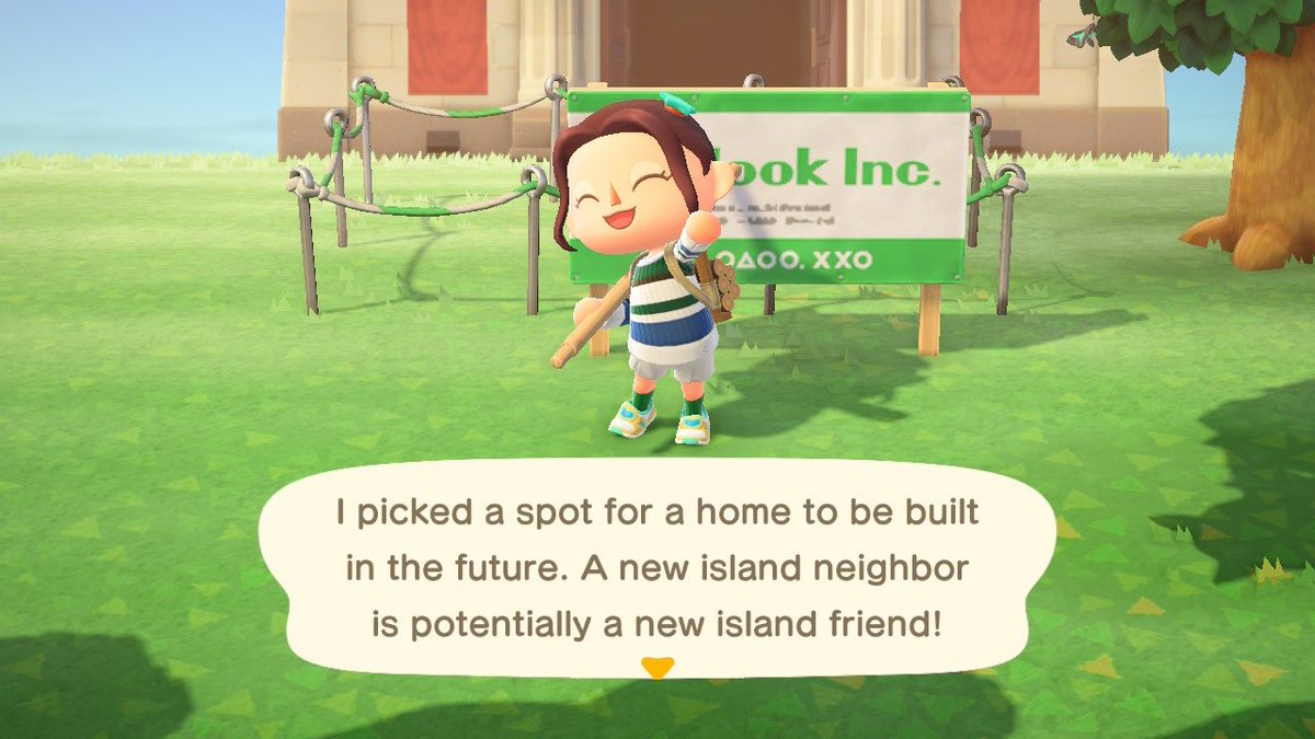 ⤍ i built a new house plot, and a bridge, to help with the island rating. to fill in our new plot, i invited bob to the campsite. now we’ve just got to convince him to move in !