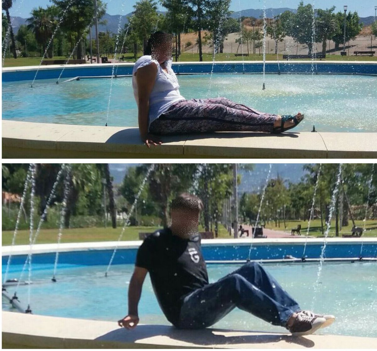 NWetlook's tweet photo. Mi chico @wammalaga  y yo disfrutando al aire libre #wetlook (foto de archivo)

Me and my boyfriend @wammalaga  enjoying outdoors 
(file photo) https://t.co/zRLerFIqxm