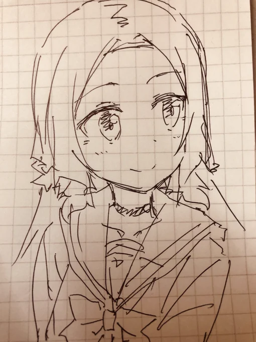 風先輩落書き 