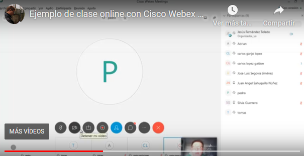 ¡Feliz #diadeinternet!
Durante estos días, Internet y la #Informática están siendo fundamentales para continuar con nuestra labor. Sirva de muestra, este video de una clase impartida con la herramienta Cisco Webex meetings que un compañero compartió en arpicm.org/herramientas-p…