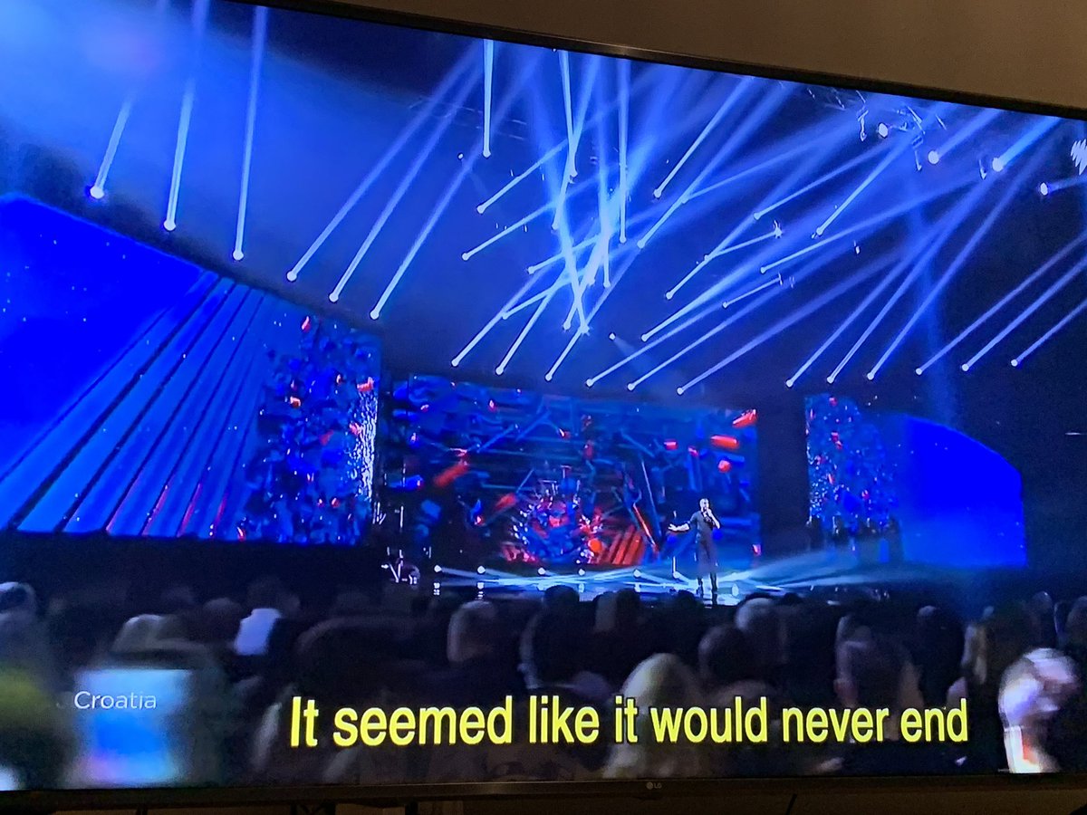 pguthrey's tweet photo. Pandemic predictors everywhere #songforourtimes #SBSEurovision https://t.co/CKvUQtt3JH