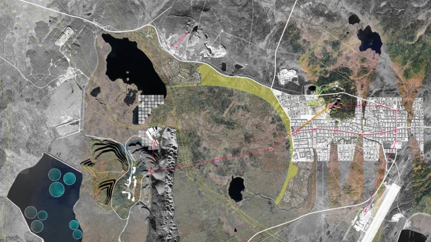 Just reminded by  @UrbanFoxxxx that Kiruna in Sweden is being moved at the ciost of a billion dollars, paid for by the Iron Ore company whose mine is undermining the city. Most being demolished, but some rolled elsewhere. https://www.nytimes.com/2016/05/21/world/europe/kiruna-sweden-move-arctic-circle.html