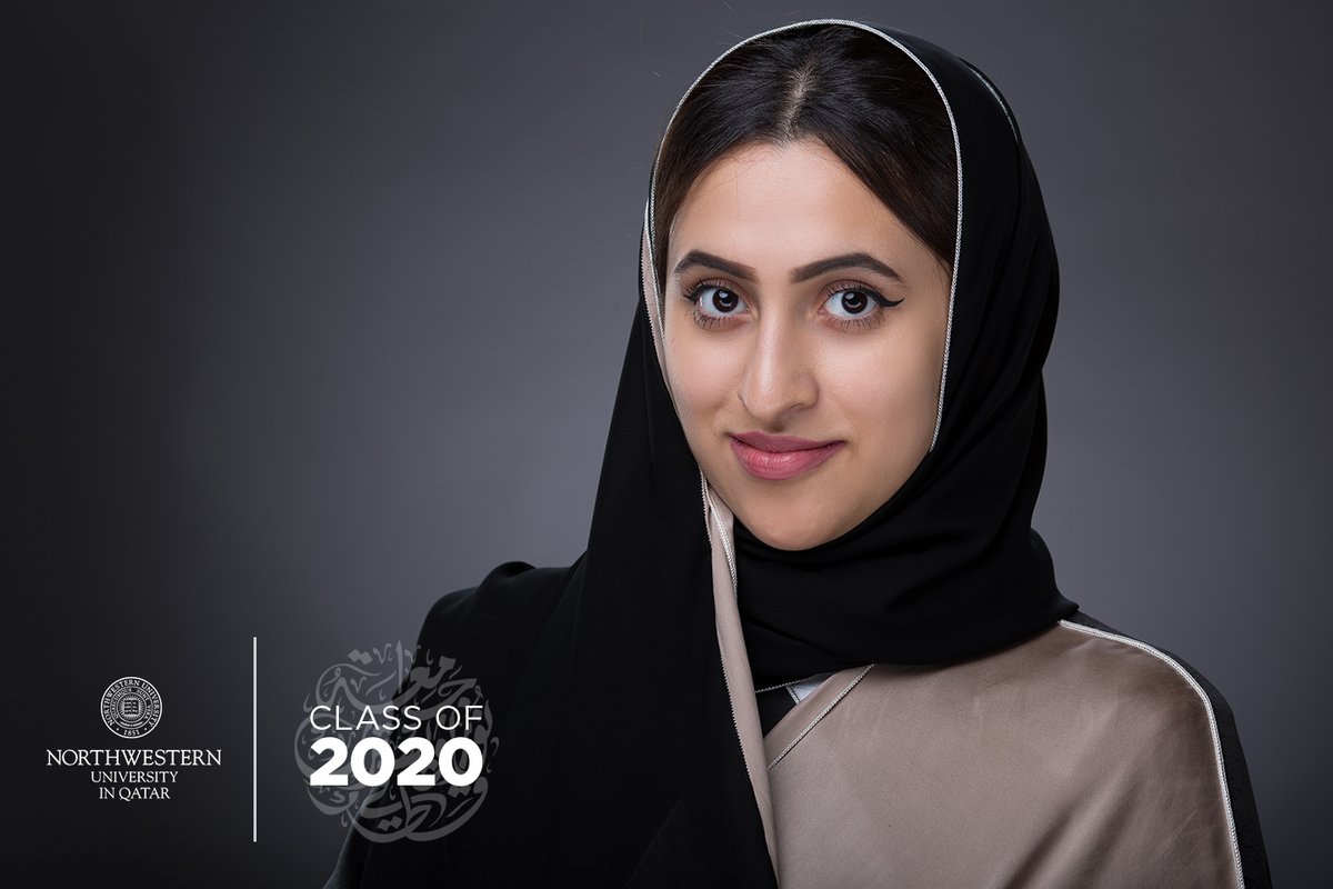 NUQatar's tweet photo. "During my time at NU-Q I've transformed into a more confident and intelligent young woman. I'm grateful to NU-Q for the lessons it has taught me and for the people I have met. I'm ready to take on the world and make a positive impact, inshallah!” – Jawaher Al Majed #NUQgrad2020 https://t.co/l7lBgyh7p1