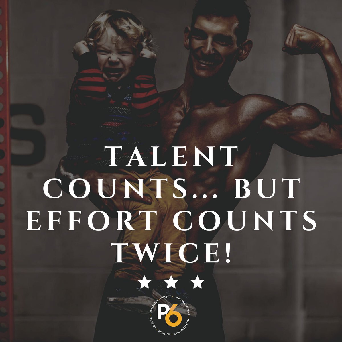 For us mere mortals we can show more GRIT more determination and greater effort.... Those are the things we are in control of! 
When you haven’t been gifted with the genetics, sometimes you just have to work harder than everyone else!
