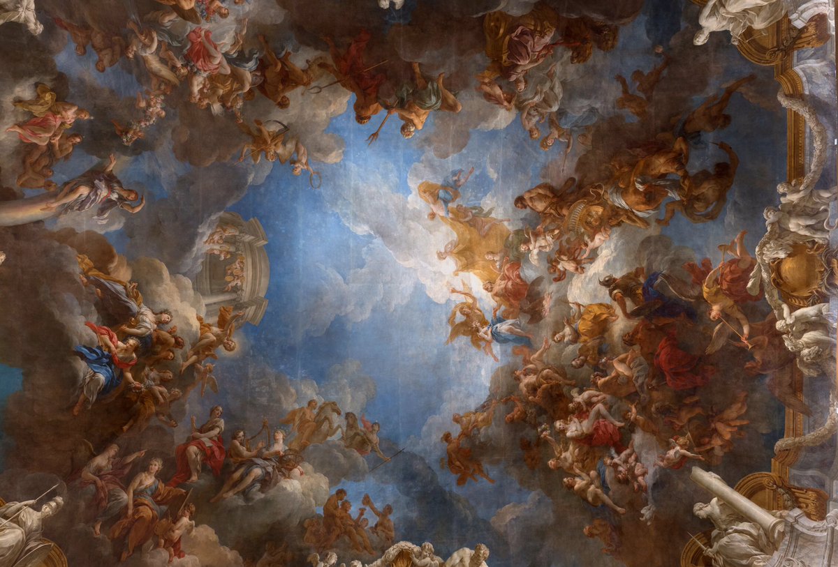 CVersailles's tweet photo. #MuseumWeek #dreamsMW de tableaux en plafonds, promenez-vous dans l’univers allégorique du château de Versailles https://t.co/eLOFRHrJVh