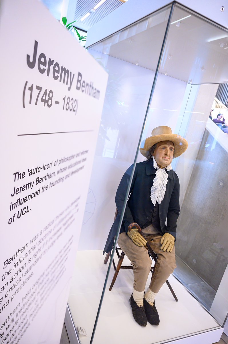 HarrisonPhair's tweet photo. New home of Jeremy Bentham @ucl Student Centre #london
#JeremyBentham
#waxhead
#skeleton
#exhibit
#philanthropy
#student
#education
#university
#bentham
#autoicon
#philosopher
@Londonist
@YVESWAUTHIER
@NikonatGrays
@LondonHistorian
@aladyinlondon
@londonwhispers
@Love_of_London https://t.co/Ax31ASJ8Ko