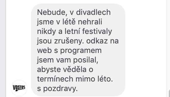 karinakratochv's tweet photo. Hahaha. Tak to vypada, ze kdo na krizi neumi (nemusi) zareagovat, je #kultura. Divam se, na jakou hru bychom si mohli zajit. Jenze! Ony maji #divadla i letos v cervenci a v srpnu prazdniny a nehraji :D By jeden cekal, ze si tech prazdnin bez penez uzily dost ted, ale asi ne. https://t.co/0jt5opVbbH