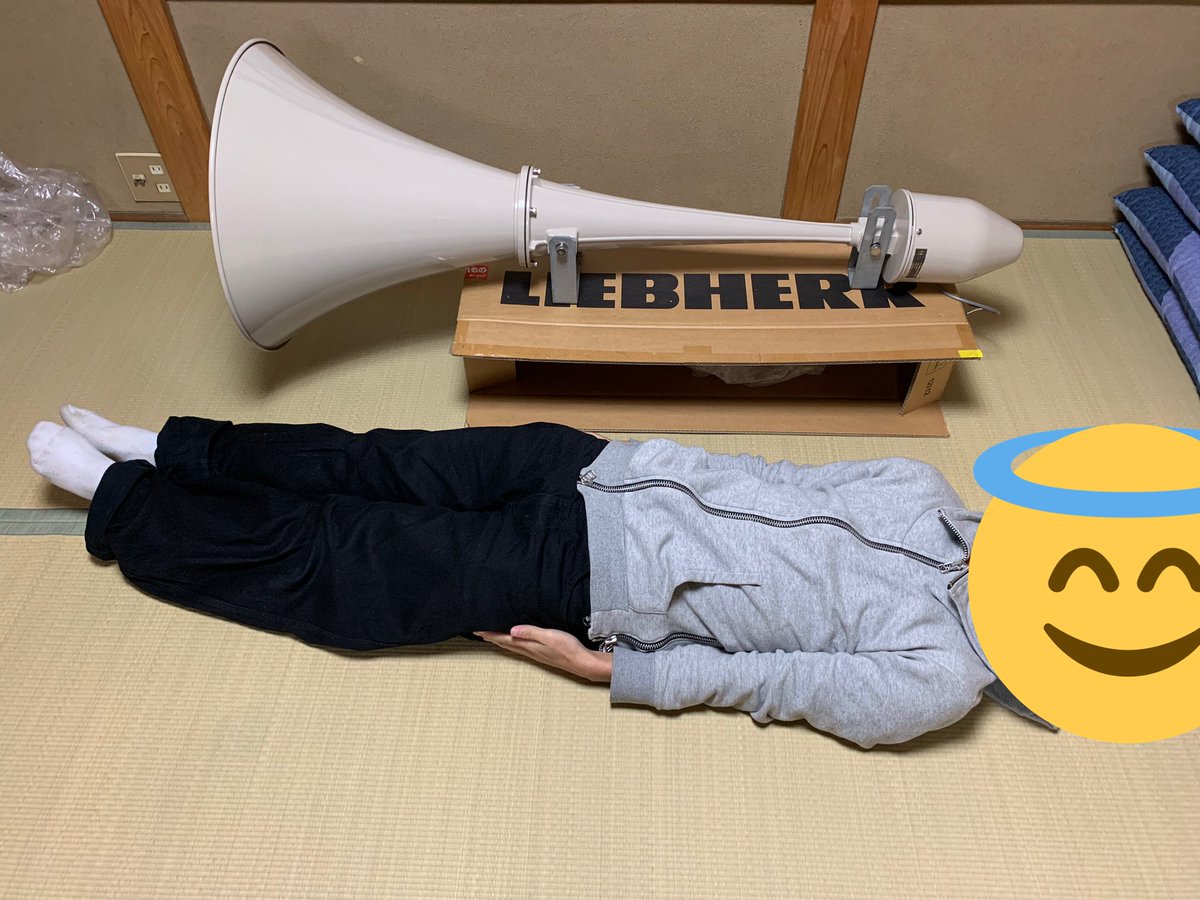 昨日の筒の正体はTOAのストレートホーンスピーカーのドライバー