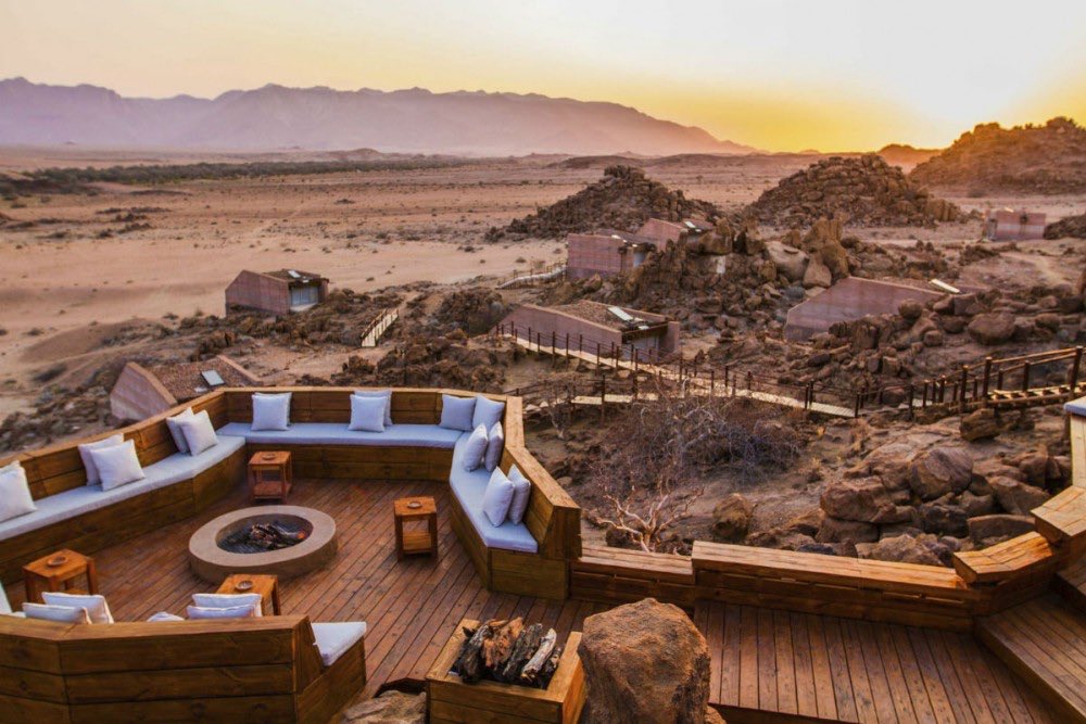 Bora Bora? Seychelles? Maldives? Mykonos? Santorini? Bali? Mauritius? Nah!!!!!!! Namibia will do for now  Name the lodges...