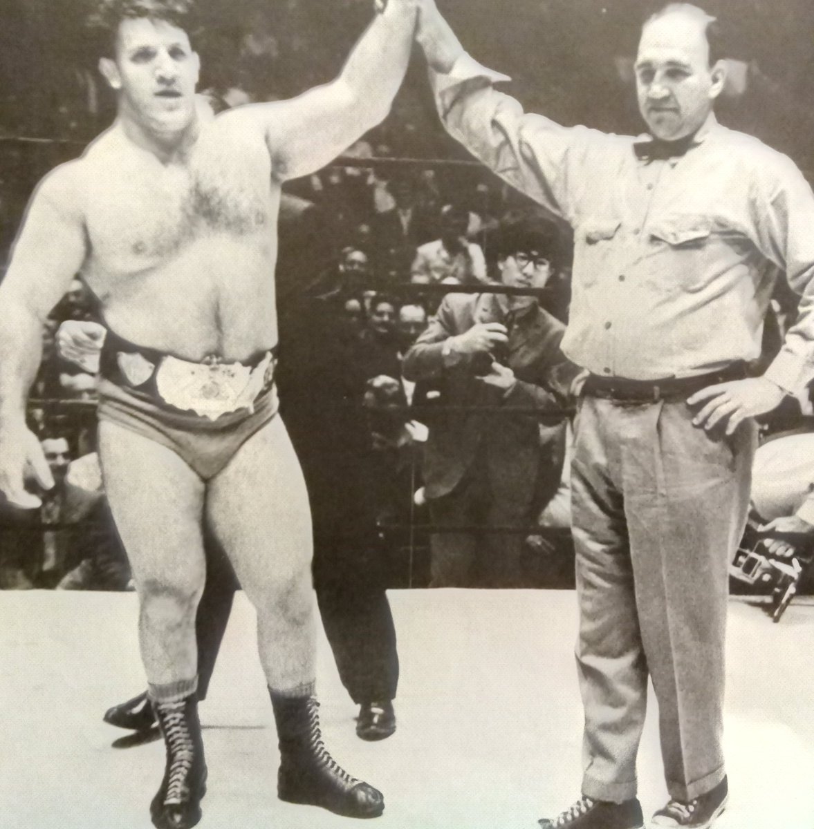 Allan on Twitter: "#OnThisDay in 1963: Bruno Sammartino made history when he won the WWWF World title in 48 seconds from Buddy Rogers. https://t.co/iY0gxqnTMs" / Twitter