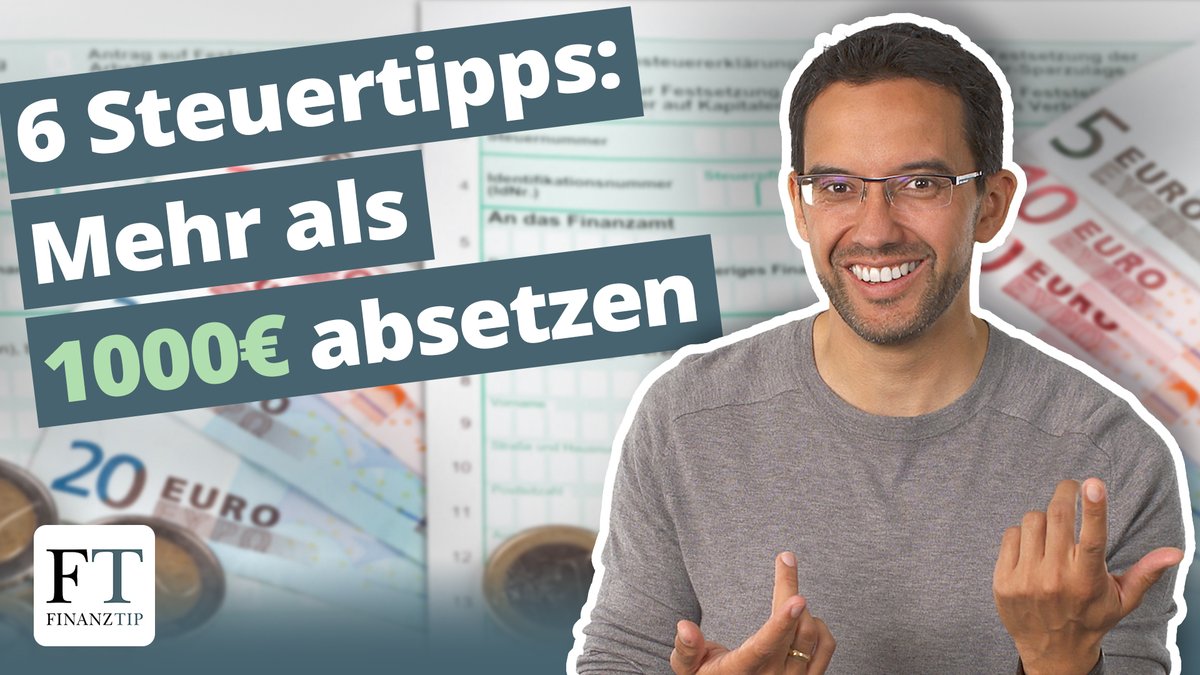 Finanztip's tweet photo. 1.000€ #Werbungskosten werden bei der #Steuererklärung 📄 automatisch berücksichtigt. Aber einige liegen weit über der Marke, ohne es zu merken, allein schon wegen der #Fahrtkosten. @JCSSulilatu 👨‍🏫 hat 6 #Spartricks für die Steuerklärung. 🔽🔽🔽
https://t.co/PdCXc1jlGi https://t.co/UpkQAjr4wo