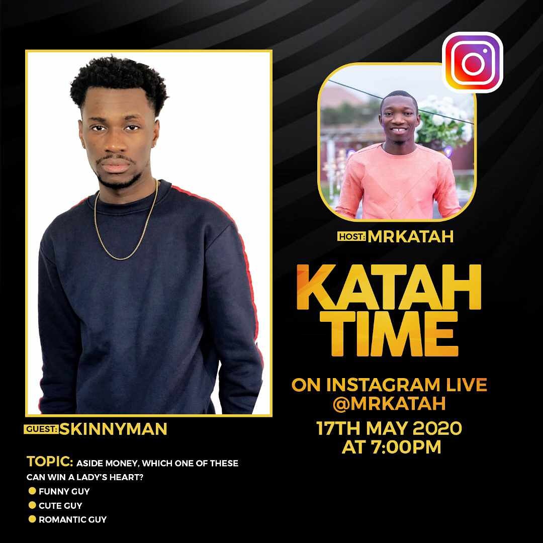 ba1news's tweet photo. Massive and classic Support to my Amazing Daddy @MrKatah live on IG with @skinnymann_ don't miss it ooo gonna be 🔥 🤣 🤣 🤣 🤣
.
.
#boatengameyaw1news #boatengameyaw1tv #Yhaw2020 #internationalblogger #PolishTillYouShine #FocusonYourDreams https://t.co/mYEXI5ztV8