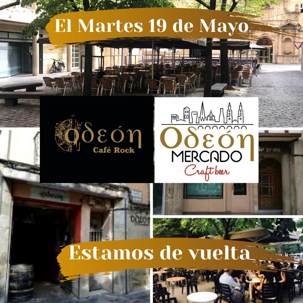 Algo se avecina....lo noto en el ambiente...
Los Odeones están de vuelta 💪💪💪💪💪
#Teesperamos 
#Logroñoestadevuelta