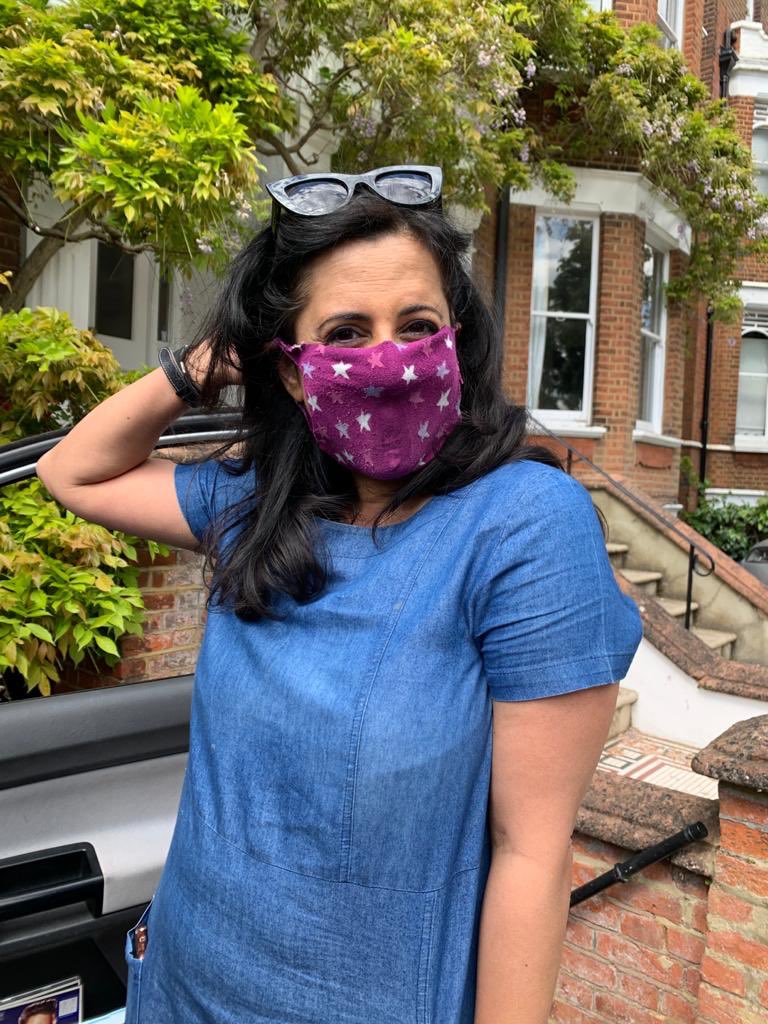 tweeter_anita's tweet photo. Will you still love me after seeing this effort tho Janet.... ???#sockmask #bbcbh @bbcpaddy @BBCRadio4 https://t.co/lpGmxqeR5g