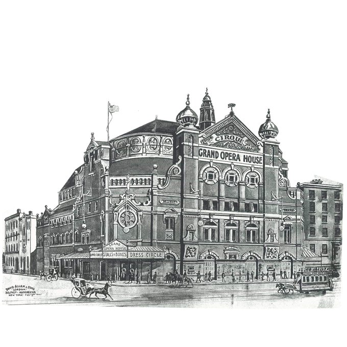 walkden_diana's tweet photo. Today we celebrate Frank Matcham's work #Matcham100 and I'm really looking forward to seeing the Grand Opera House Belfast when it reopens after its restoration! What a beauty! https://t.co/EVAkZcxIim