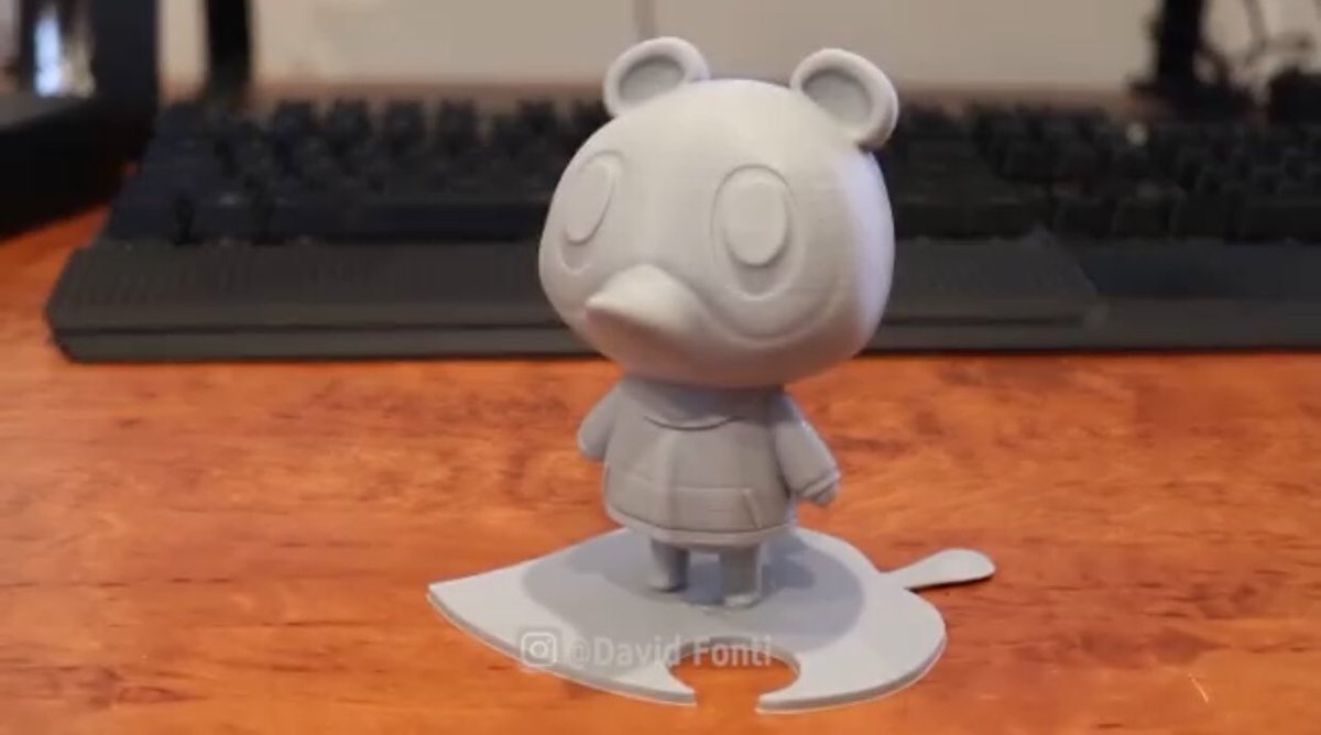 David_Fonti's tweet photo. A quick run through of how I made a Timmy miniature for my partner. 
#animalcrossingnewhorizons is one of the most wholesome games I’ve ever seen.
https://t.co/cguuroGmtQ https://t.co/qEySkXN8r8