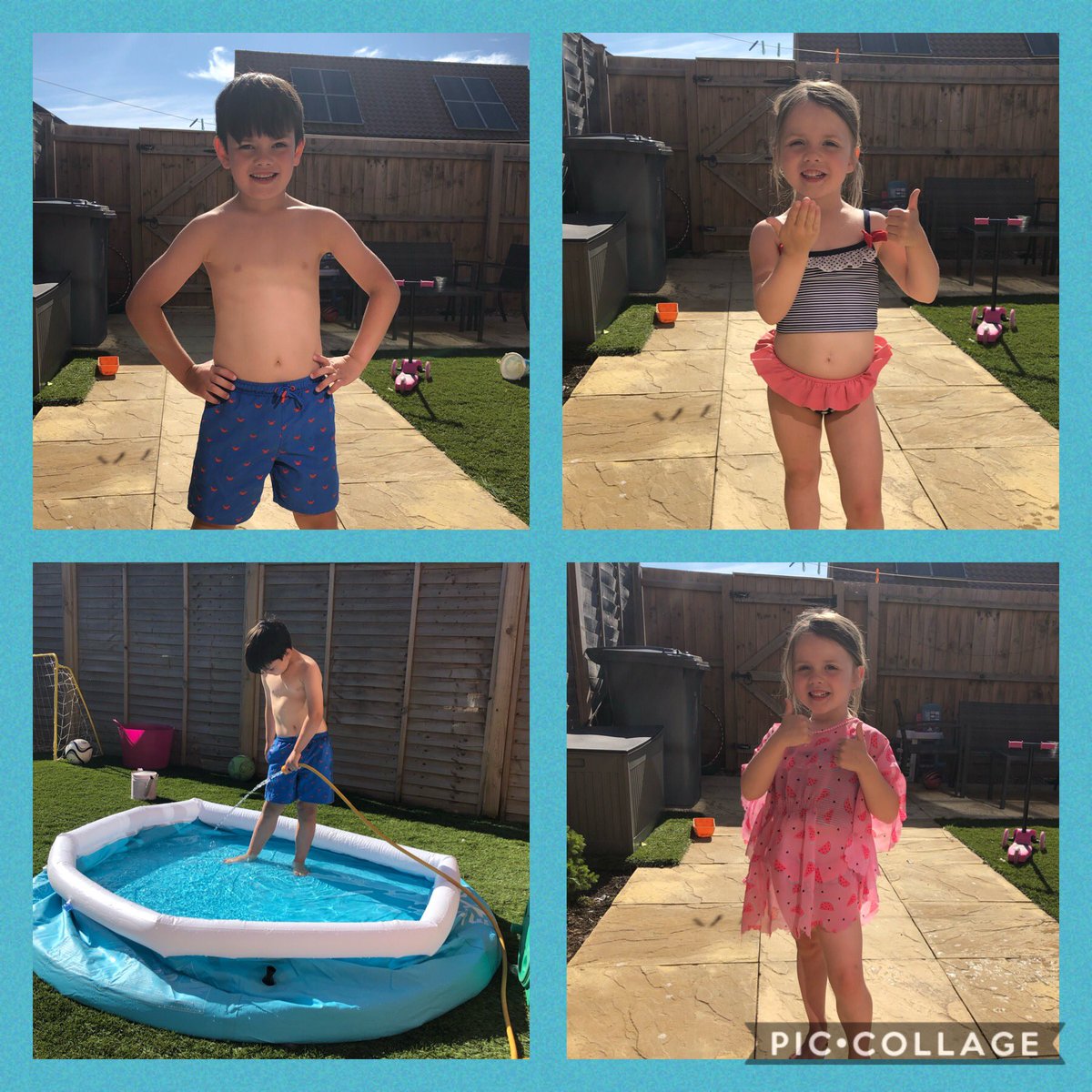 Today, it’s just  us and the sunshine! All the other madness can just wait until tomorrow! Family first today....