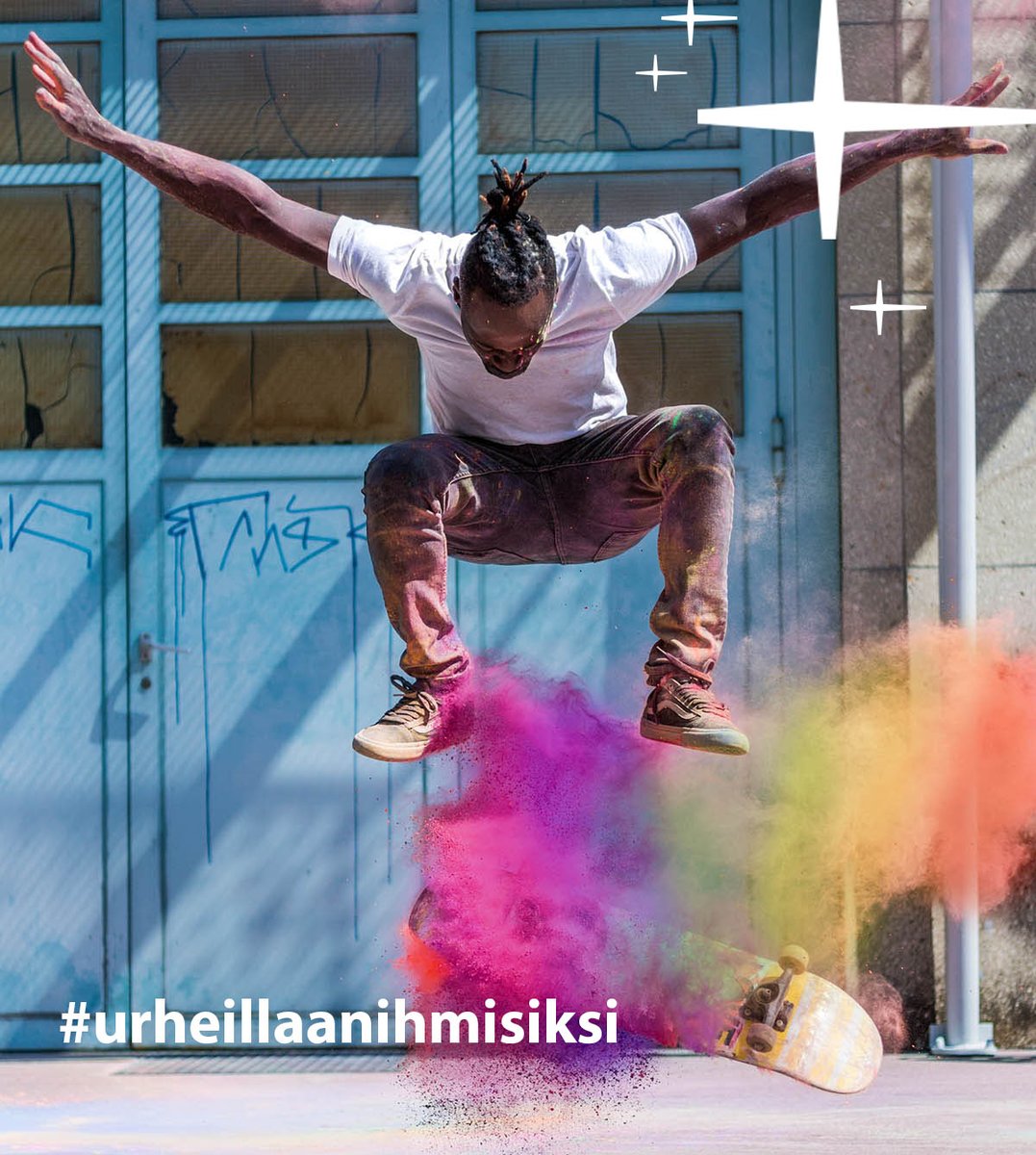 Olympiakomitea's tweet photo. Urheilussa tulee olla tilaa kaikille. Urheillaan vaikenematta, syrjimättä, yhdenvertaisesti ja tasa-arvoisesti. 
#urheillaanihmisiksi #IDAHOT2020 https://t.co/nd5AoFQfPj