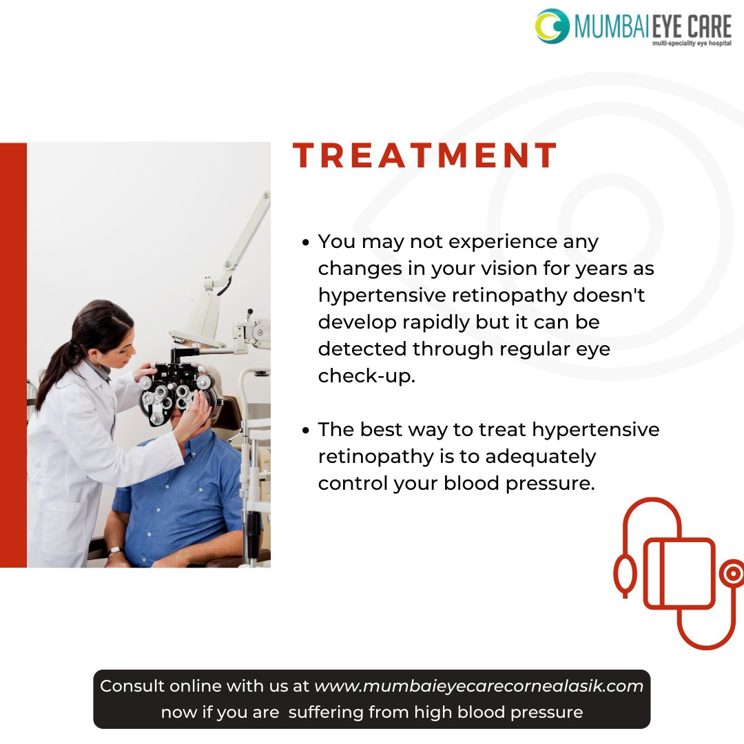 mumbaieye's tweet photo. Hypertensive retinopathy is usually discovered during a routine eye exam. Don't neglect the symptoms of high blood pressure and consult an eye expert as soon as possible.

Online Consultation : https://t.co/9QczTYVZMg

#NationalHypertensionDay #MumbaiEyeCare #ExperienceChange https://t.co/iu2xromF1A